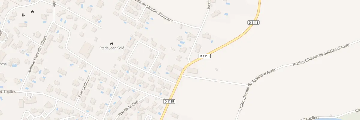 Plan du 2 Chemin du Moulin d’Empare à Saint-Marcel-sur-Aude