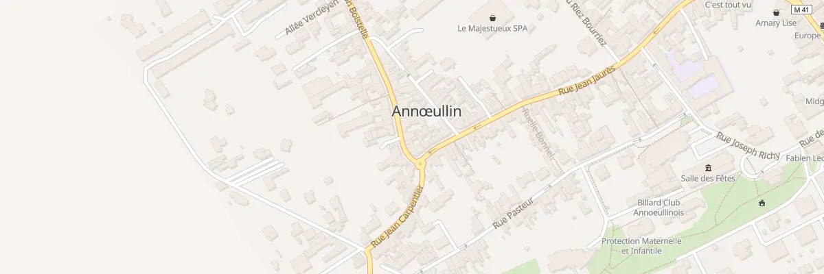 Plan du 2 Rue Léon Boistelle à Annœullin