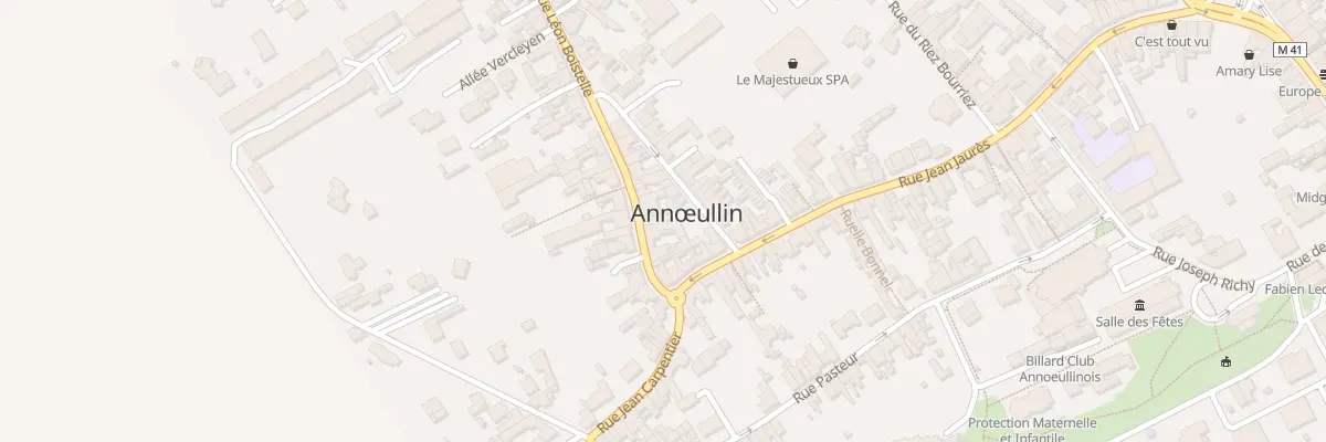Plan du 8 Rue Léon Boistelle à Annœullin