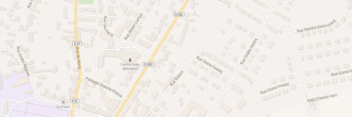 Plan du 233 Rue du Général Leclerc à Ribécourt-Dreslincourt