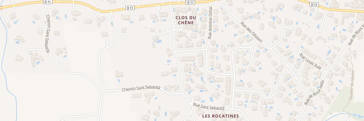 Plan du 9 Rue Pierre et Marie Curie à Laroque-des-Albères