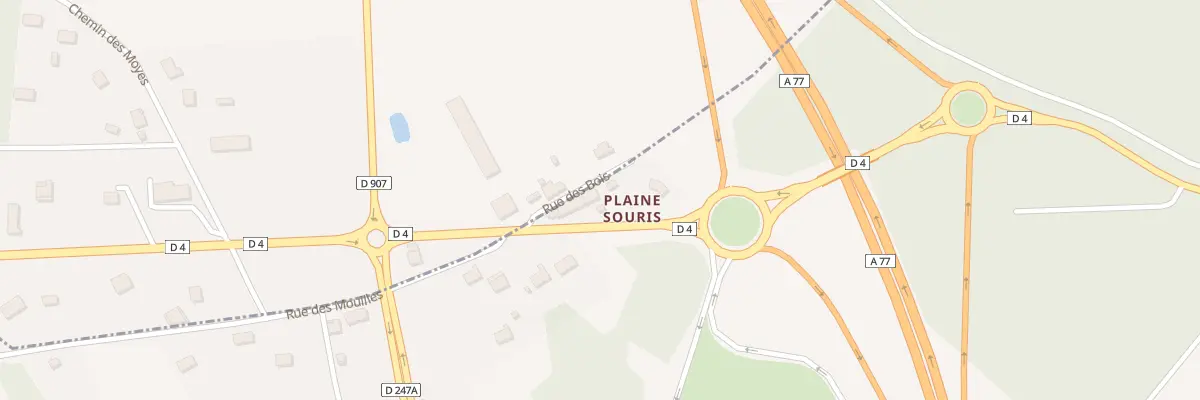 Plan du 2 Rue des Bois à Tracy-sur-Loire
