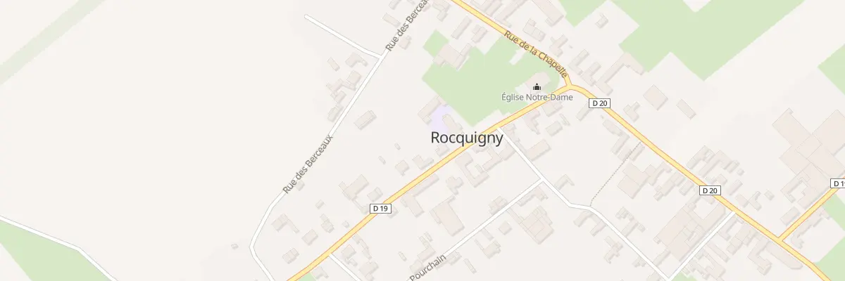 Plan du 18 Rue de l’Abbaye à Rocquigny