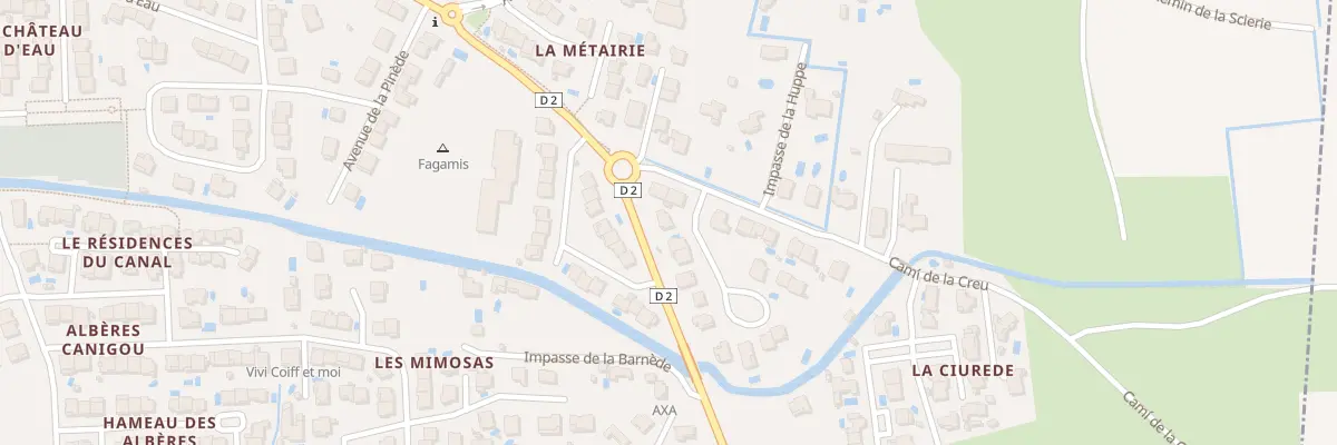 Plan du 2 Rue de la Croix du Sud à Saint-Génis-des-Fontaines