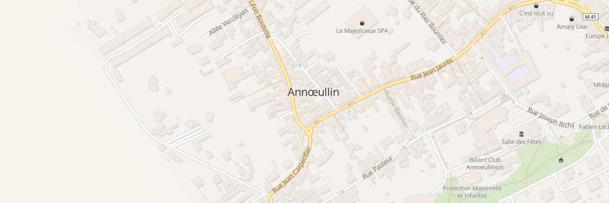 Plan du 6 Rue Léon Boistelle à Annœullin
