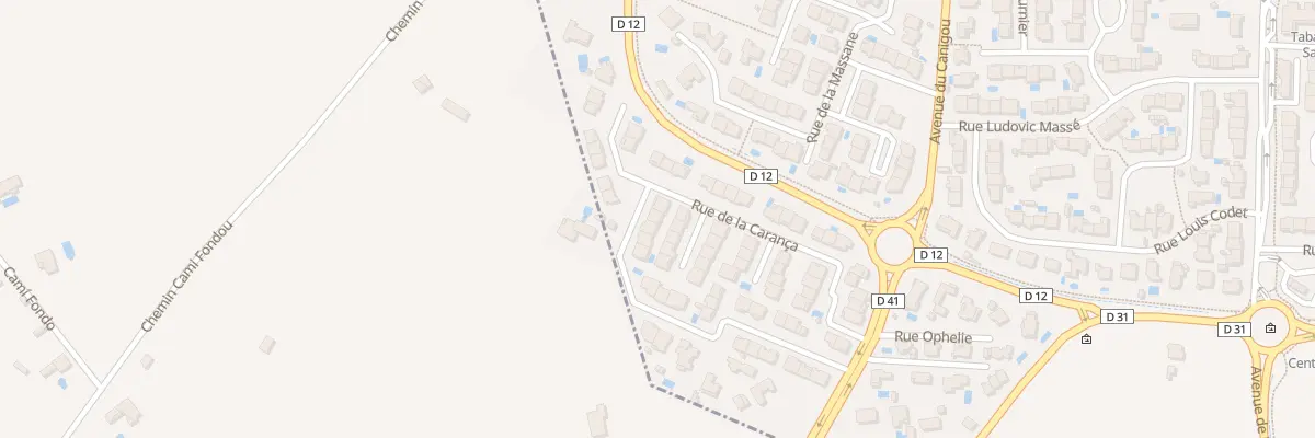 Plan du 47 Rue de la Caranca à Bompas