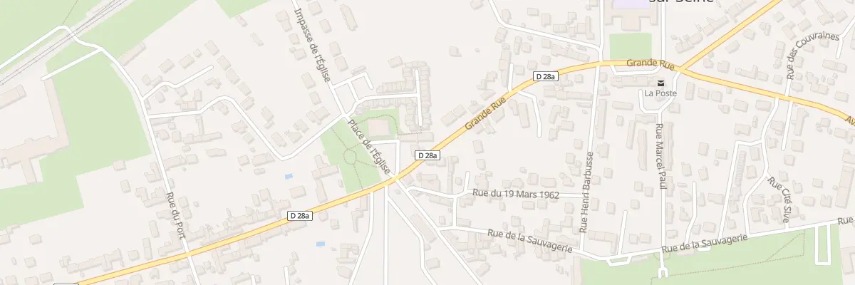 Plan du 36 Rue Grande à Varennes-sur-Seine