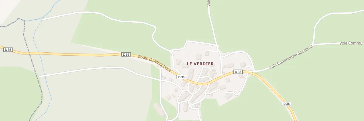 Plan du 5159 Le Verdier à Saint-Victor-la-Rivière