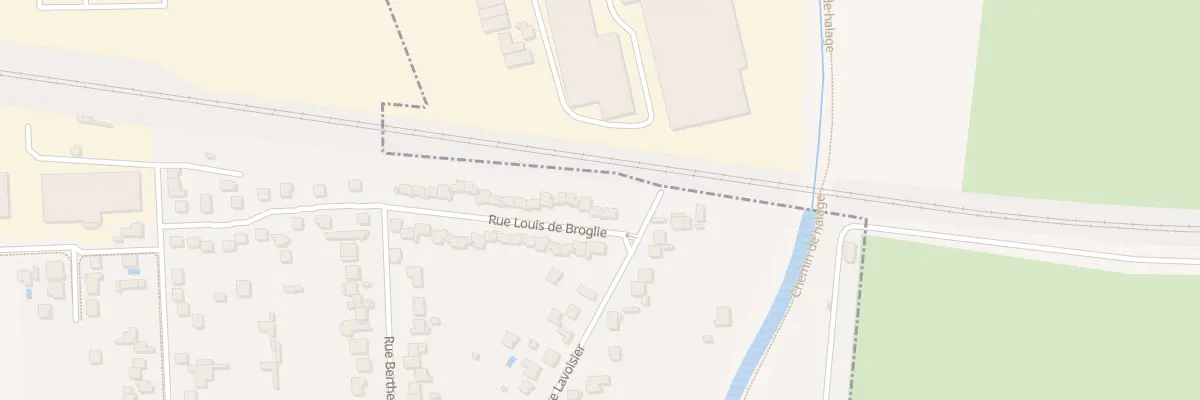 Plan du 8 Rue Louis de Broglie à Meaux