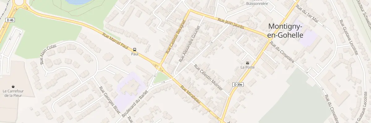 Plan du 38 Rue Florent Evrard à Montigny-en-Gohelle