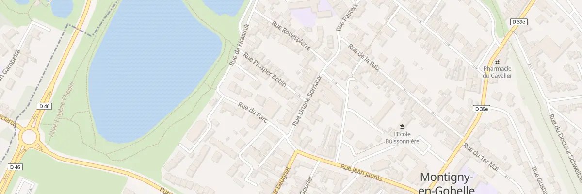 Plan du 5 Rue Urianne Sorriaux à Montigny-en-Gohelle