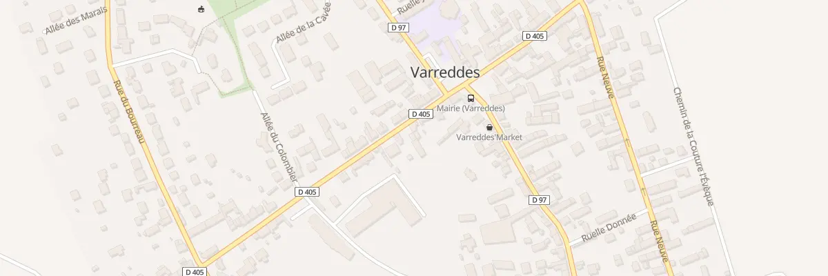 Plan du 34 Rue Victor Clairet à Varreddes