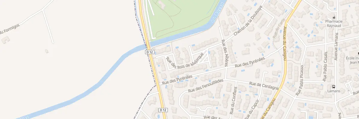 Plan du 27 Rue des Rois de Majorque à Bompas