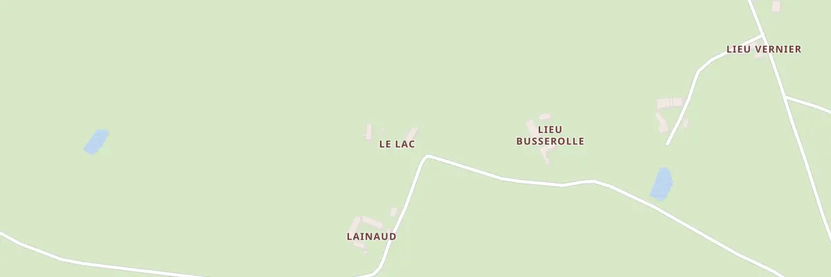 Plan du 1 Le Lac à Ygrande