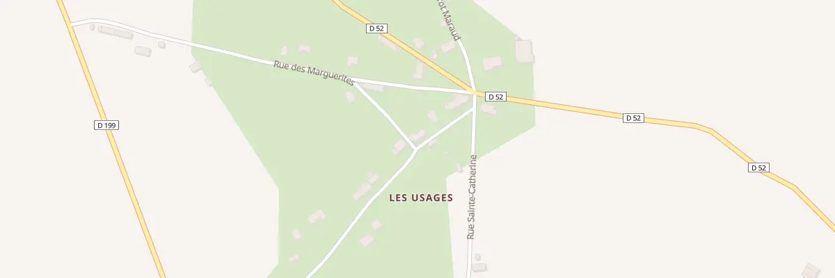 Plan du 6 Rue de Champ Charrue à Herry