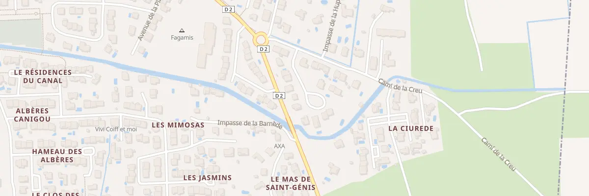 Plan du 10 Rue de la Croix du Sud à Saint-Génis-des-Fontaines