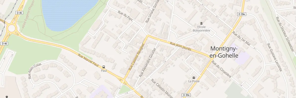 Plan du 6 Rue Alexandre Gourlet à Montigny-en-Gohelle