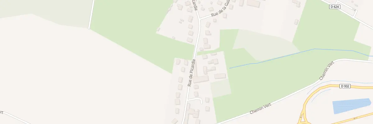 Plan du 444 Rue de Picardie à Ribécourt-Dreslincourt