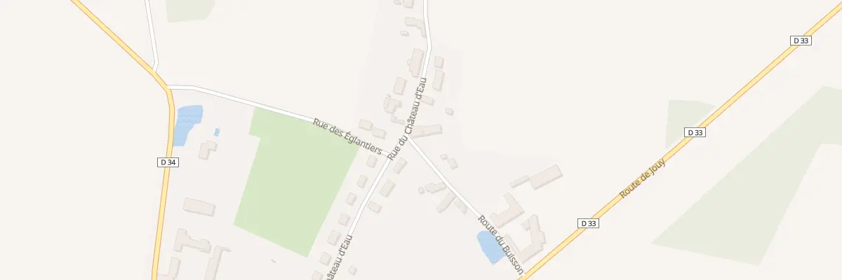 Plan du 8 Rte du Buisson au Bignon-Mirabeau