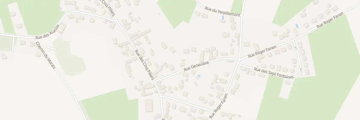Plan du 154 Rue Geneviève à Ribécourt-Dreslincourt