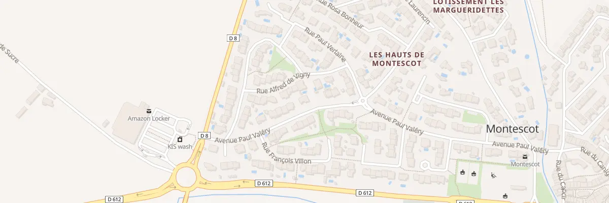 Plan du 33 Av Paul Valery à Montescot