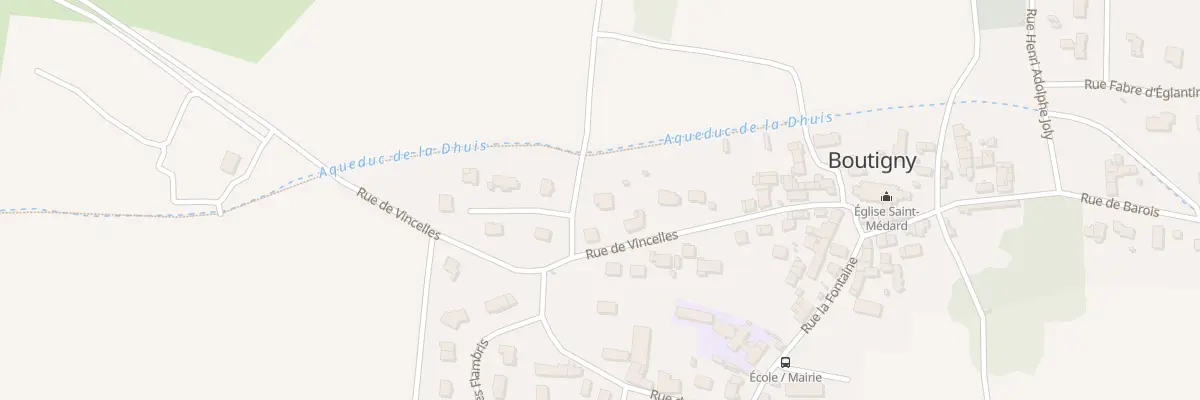 Plan du 4 Che des Margotins à Boutigny