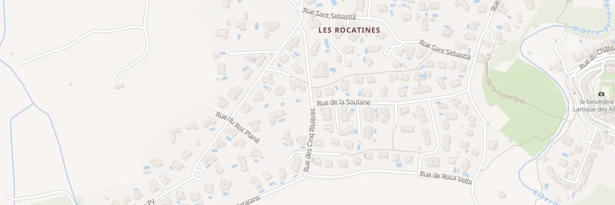 Plan du 2 Rue des Cinq Rivieres à Laroque-des-Albères