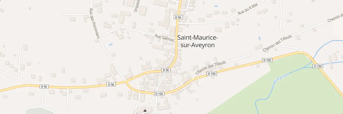 Plan du 27 Rue du Docteur Charpentier à Saint-Maurice-sur-Aveyron