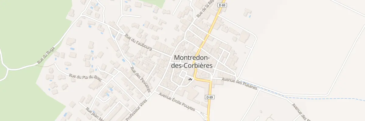 Plan du 2 Imp Michelet à Montredon-des-Corbières