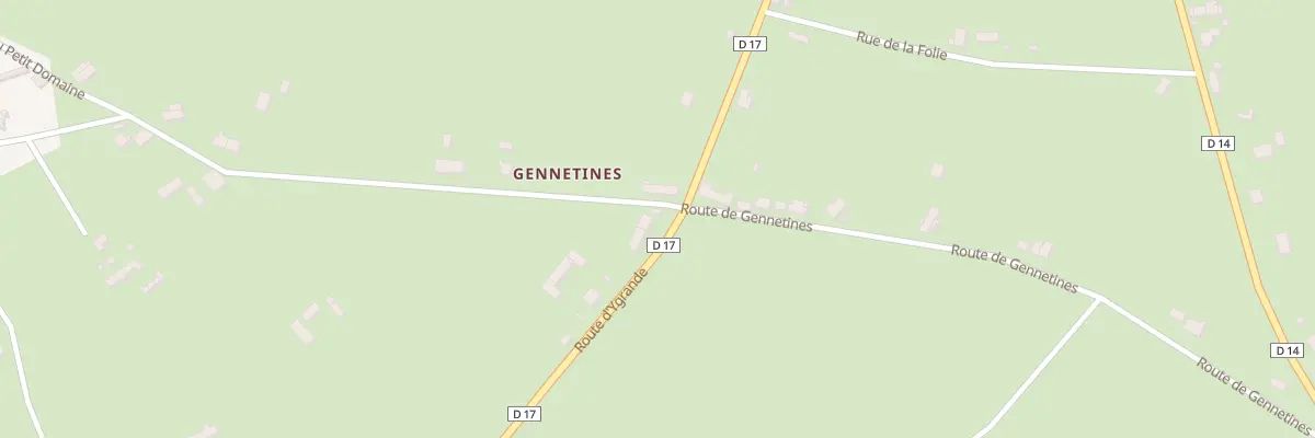 Plan du 11 Rte D’Ygrande à Saint-Plaisir