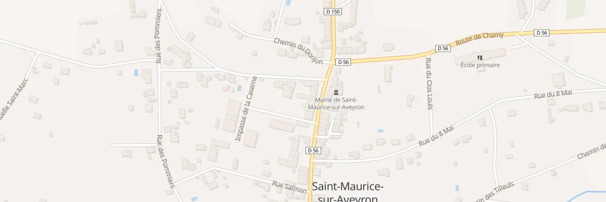 Plan du 57 Rue du Docteur Charpentier à Saint-Maurice-sur-Aveyron