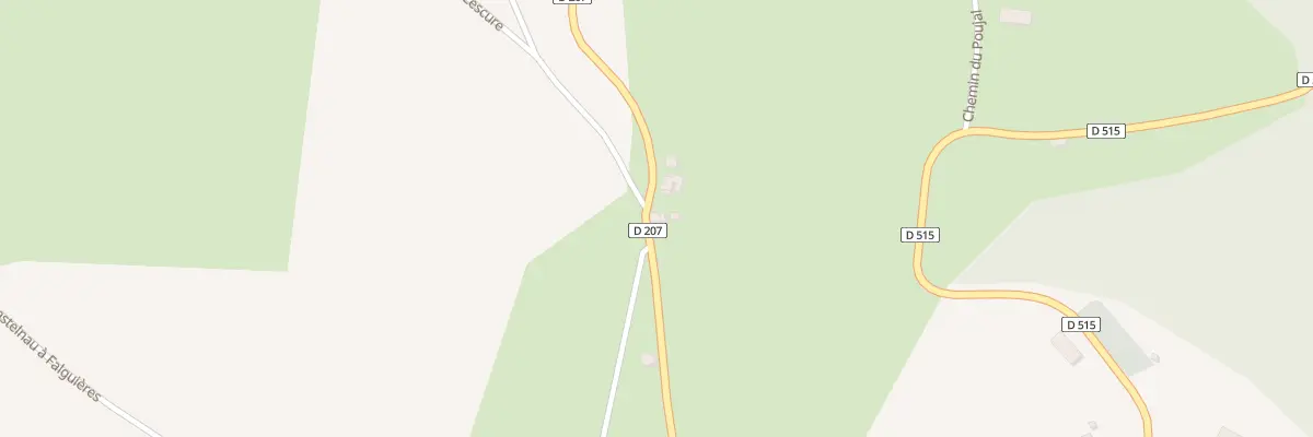 Plan du 5076A Les Combes à Castelnau-Pégayrols