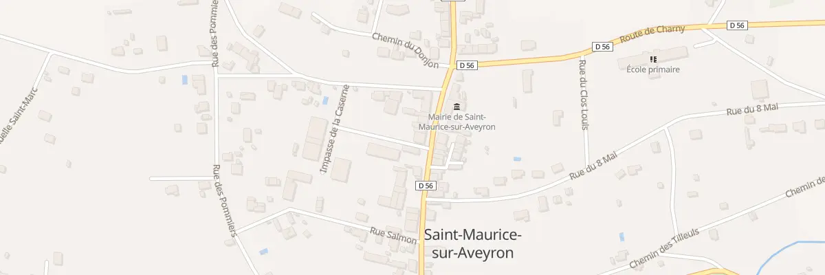 Plan du 51 Rue du Docteur Charpentier à Saint-Maurice-sur-Aveyron