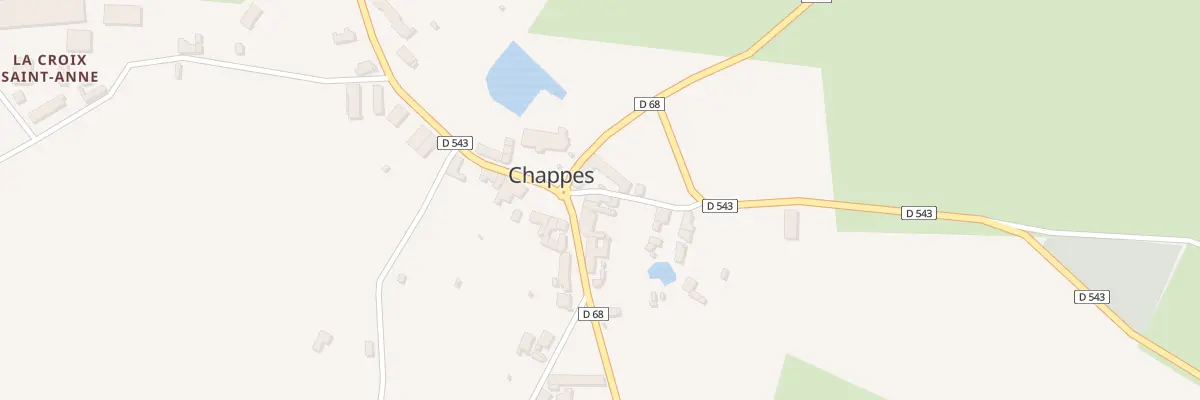Plan du 5122 Le Bourg à Chappes