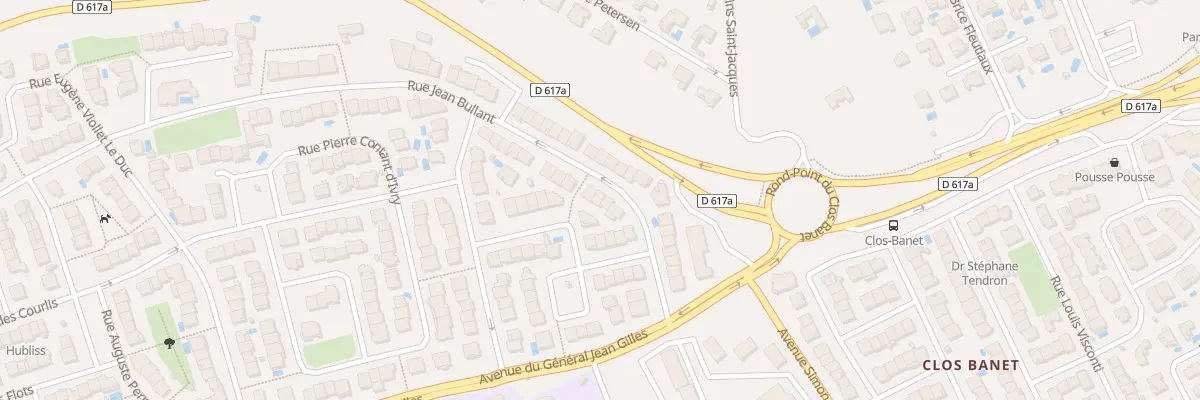 Plan du 92 Rue Jean Bullant à Perpignan