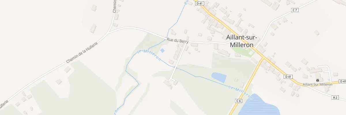 Plan du 14 Rue du Berry à Aillant-sur-Milleron
