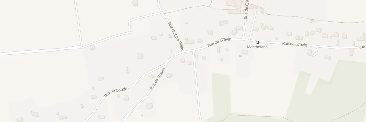 Plan du 93 Rue de Gravin à Guérard