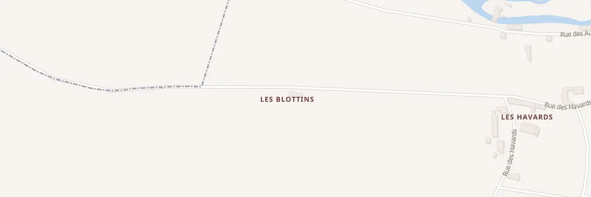 Plan du 343 Les Blottins à Courtemaux