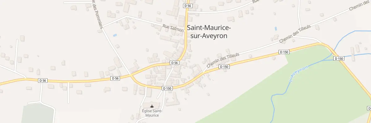 Plan du 12 Rue du Docteur Charpentier à Saint-Maurice-sur-Aveyron