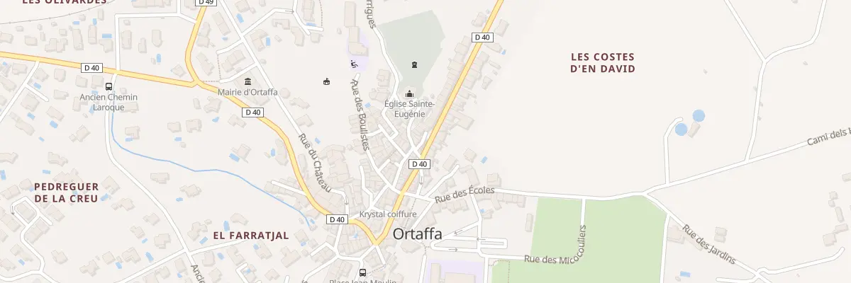 Plan du 11 Village à Ortaffa