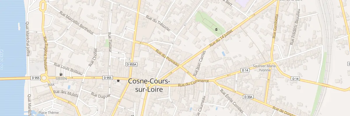 Plan du 7B Rue du Ponceau à Cosne-Cours-sur-Loire