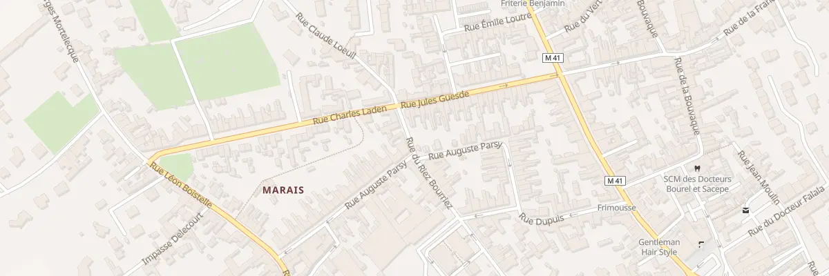 Plan du 43 Rue Jules Guesde à Annœullin