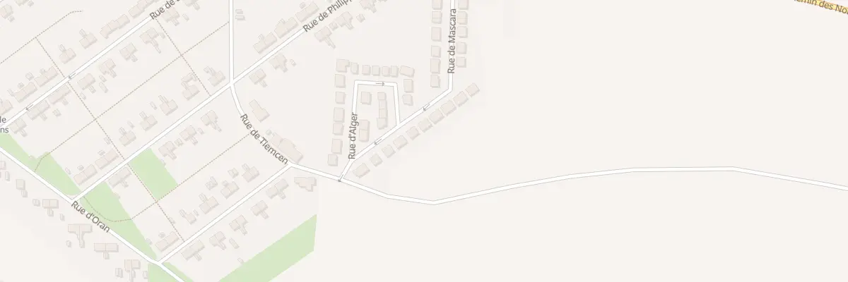 Plan du 33 Rue Mascara à Carvin