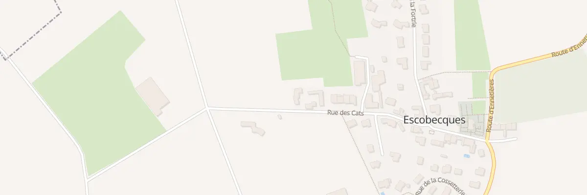 Plan du 67 Rue des Cats à Escobecques