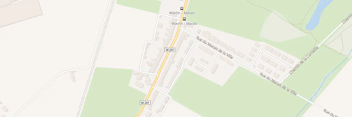 Plan du 107 Rue du Général Koenig à Wavrin