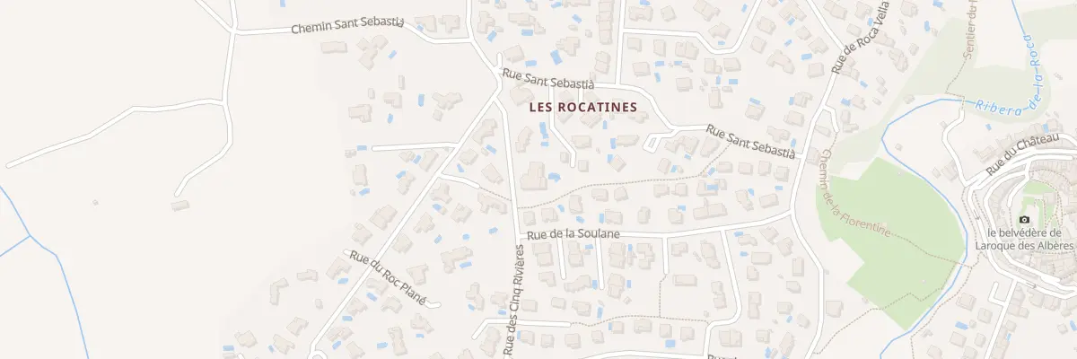 Plan du 3 Rue des Cinq Rivieres à Laroque-des-Albères