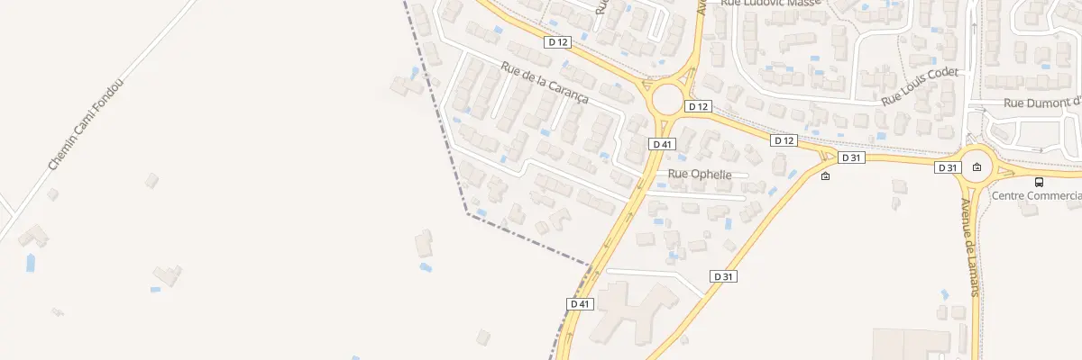 Plan du 62 Rue de la Caranca à Bompas