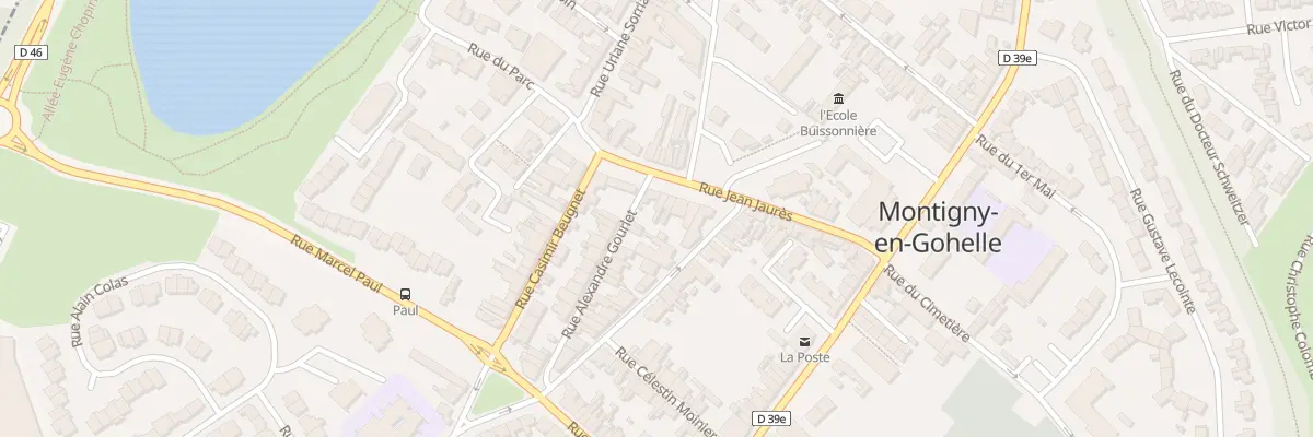 Plan du 27 Rue Jean Jaurès à Montigny-en-Gohelle