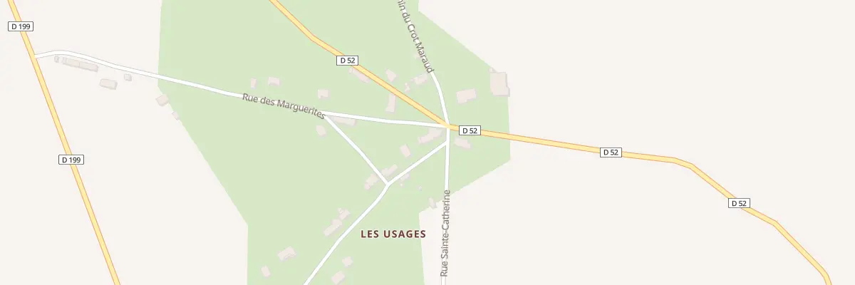 Plan du 2 Rue de Champ Charrue à Herry
