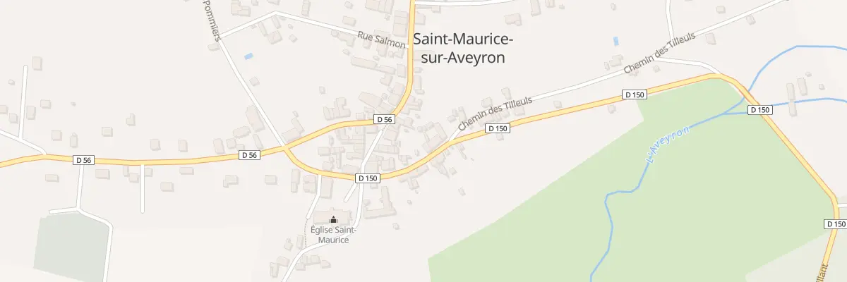 Plan du 13 Rue des Juifs à Saint-Maurice-sur-Aveyron